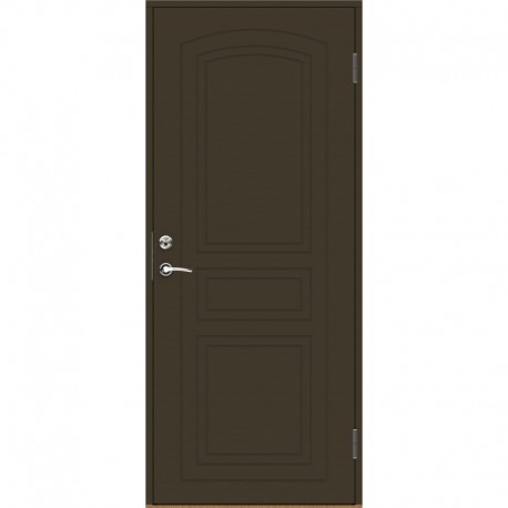 Lauko durys  BASIC B027 80K rudos kairinės