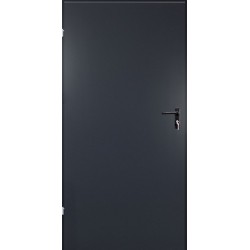 Plieninės techninės durys URAN 790x2090 dešininės/antracito sp(RAL7016)