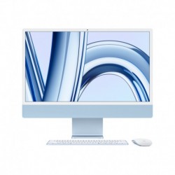 Kompiuteris Apple iMac 24” 4.5K Retina, Apple  M3 8C CPU, 10C GPU/8GB/256GB SSD/Blue/SWE Apple
