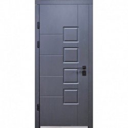 Lauko durys MAGDA T2-128 95K grafitas