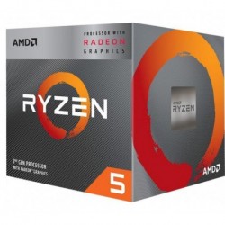 CPU AMD Desktop Ryzen 5 4600G Renoir 3700 MHz Cores 6 8MB Socket SAM4 65 Watts BOX 100-100000147BOX