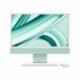 Kompiuteris Apple iMac 24” 4.5K Retina, Apple  M3 8C CPU, 10C GPU/8GB/512GB SSD/Green/RUS Apple