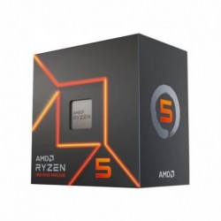 CPU AMD Desktop Ryzen 5 7600 Raphael AM5 3800 MHz Cores 6 32MB Socket SAM5 65 Watts GPU Radeon BOX