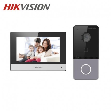 Vaizdo telefonspynės komplektas Hikvision su Wi-Fi