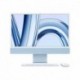 Kompiuteris Apple iMac 24” 4.5K Retina, Apple  M3 8C CPU, 8C GPU/8GB/256GB SSD/Blue/SWE 